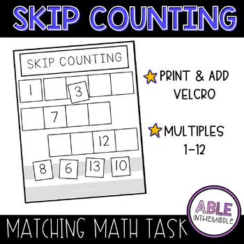 TouchMath Skip Counting 的图像结果
