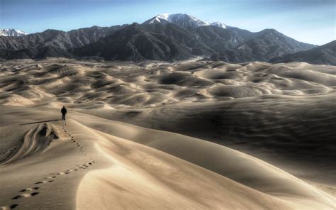High Dune Great Sand Dunes National Park, Mountains, Desert, Parks, HDR ...