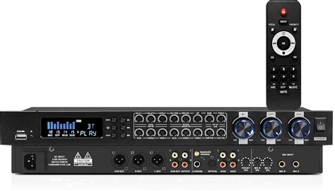 DaBeatz KT900DSP Karaoke Preamp Effector, Professional Digital Audio ...