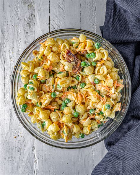 Ranch with Bacon, Peas and Pasta - Sweet Pea's Kitchen