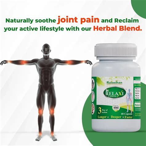 Dr Relaxi Capsule: Ayurvedic Medicine For Rheumatoid Arthritis