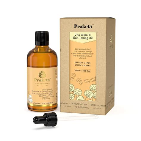 Buy Prakrta VITA'MUM' E - Toning Oil for Moms & Moms-to-be with Vitamin ...