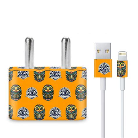 Owl Icon 3 Charger Skins – WrapCart Skins