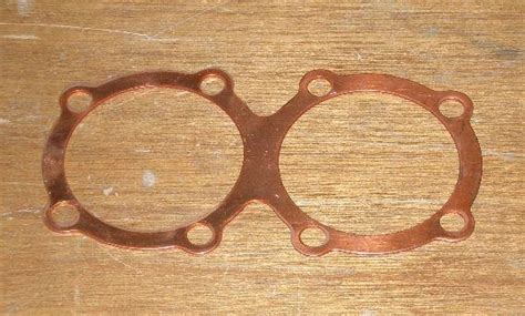 Triumph Cylinder Head Gasket Copper 8 Stud 6T//100/T120 | BRITISH Only ...