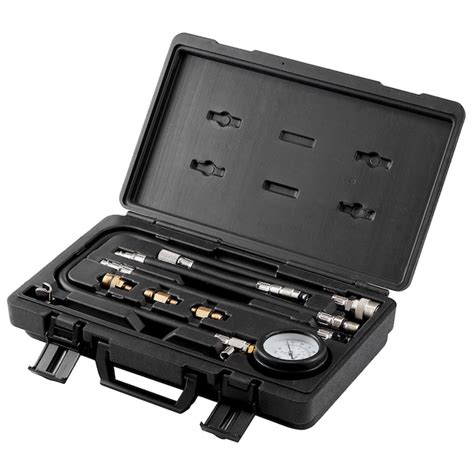 VEVOR Compression Tester Adapter Kit 9 Pcs Automotive Engine Cylinder ...