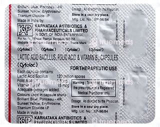 Cyfolac Capsule 10 - Uses, Side Effects, Dosage, Price | Truemeds