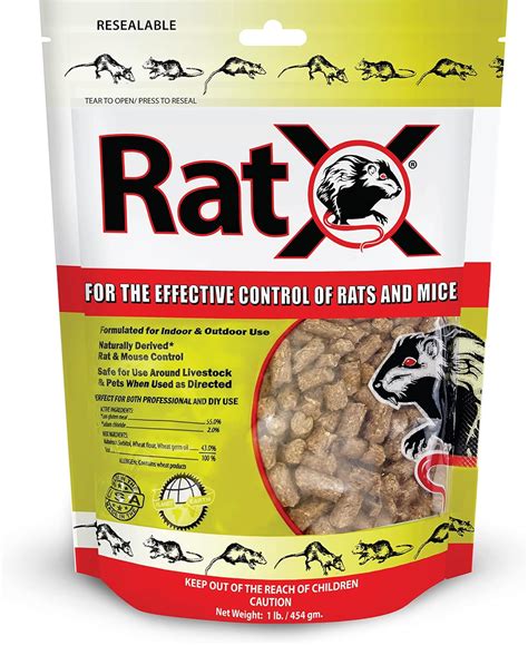 Buy EcoClear Products 620101, RatX All-Natural Non-Toxic Humane Rat and ...
