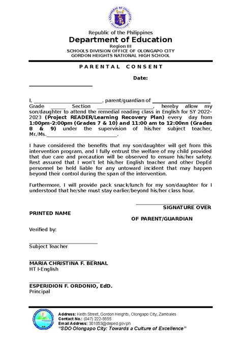 Parental-Consent-for-Reading-Intervention-SY2022-2023 - Republic of the Philippines Department ...