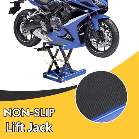 MOTOOS 1100 LB Wide Deck Motorcycle/ATV Center Scissor Lift India | Ubuy