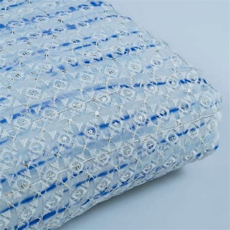 Cotton Chikan Tie and Dye Print