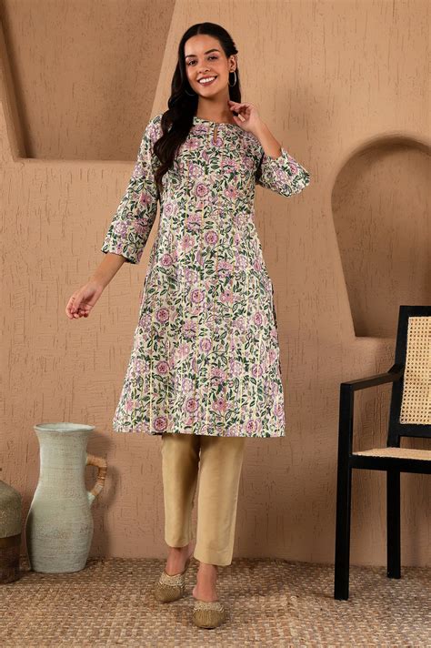 Buy White Kurtas by W for Woman for woman Online in India | W for woman ...