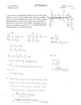 Image result for AP Physics Dynamics Problems