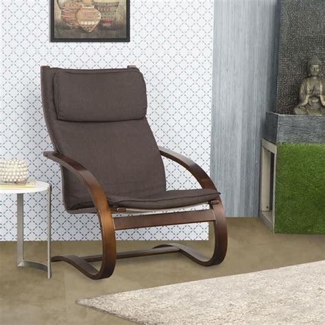 Buy Aylen Birch Fabric Rocking Chair - Brown from Home Centre at just ...