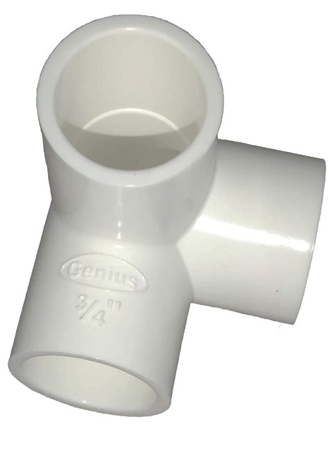 Buy DEHRAN UPVC 3 Way Elbow 3/4" Inchi (25MM) Pipe Fitting for Bathroom ...