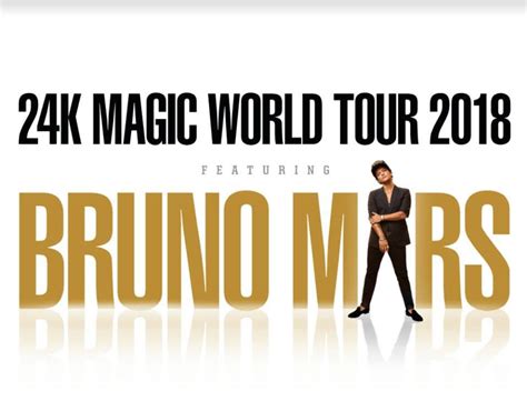 Bruno Mars Returns to Singapore for 24K Magic World Tour 2018 | Random ...