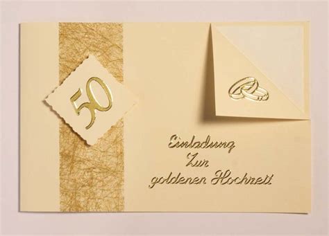 Einladungskarten Goldene Hochzeit Mit Text