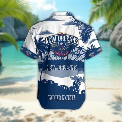 New Orleans Pelicans Personalized Hawaiian Shirt – Custom Name – Nousty