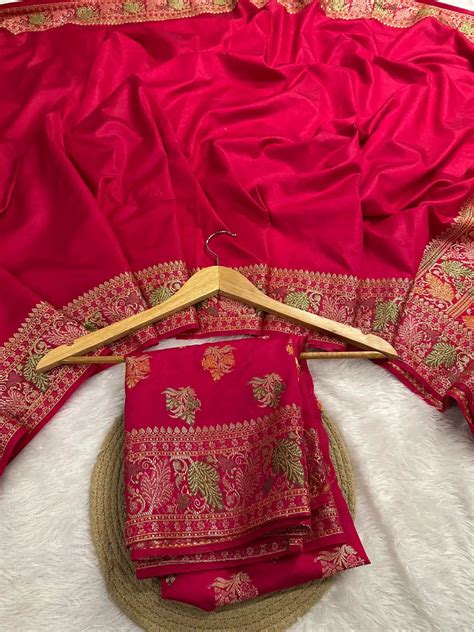 Shop Banarasi Warm Silk Saree - The Usee Shop