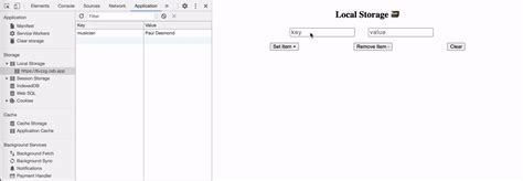 Examples of Local Storage 的图像结果
