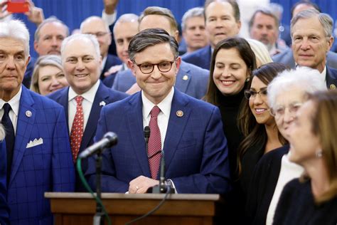 US House Republicans to see if Mike Johnson can win speaker's gavel ...