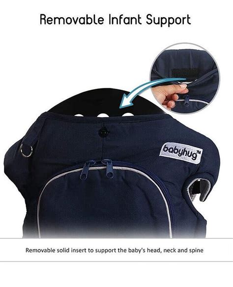 Babyhug Comfort Nest 3 Way Baby Carrier With Adjustable Infant Head ...