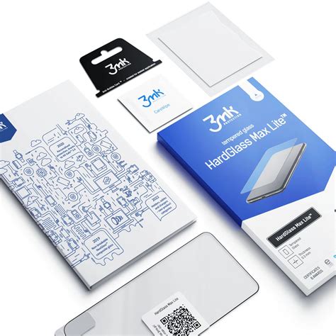 Redmi Note 14 Pro/Pro+ - 3mk HardGlass Max Lite Black