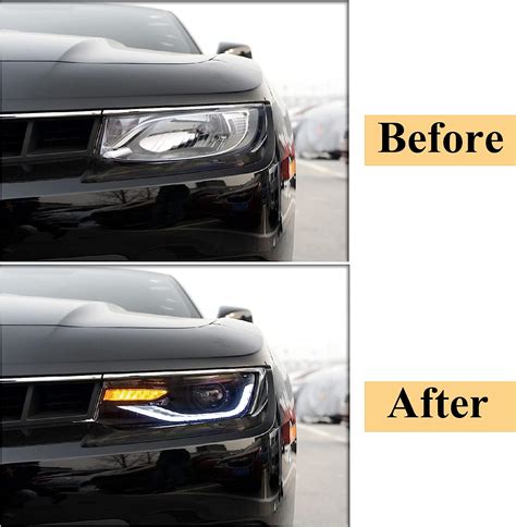 Buy 23398035 Projector Led Headlights Compatible with 2014 2015 Chevy ...