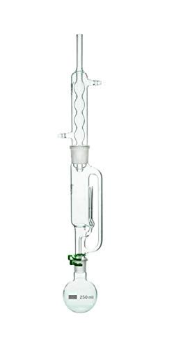 BOROSILICATE GLASS, SOXHLET APPRATUS BY S.G SCIENCE HOUSE, 60 ML ...