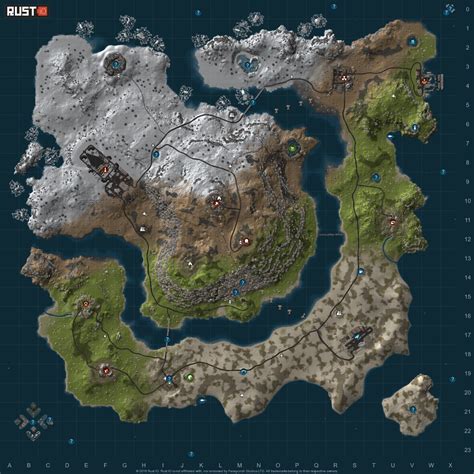 Rust Official Map 的图像结果