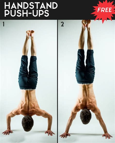 Image result for Handstand Push-Up Muscles Worked