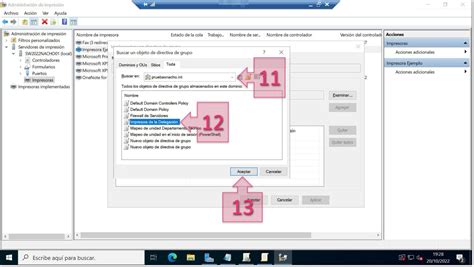 Cómo configurar GPO para mapeo de impresoras