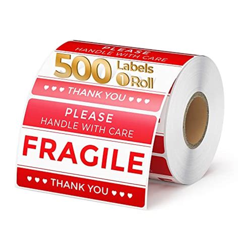 MUNBYN 3 x 2 Fragile Stickers for Shipping, Handle India | Ubuy