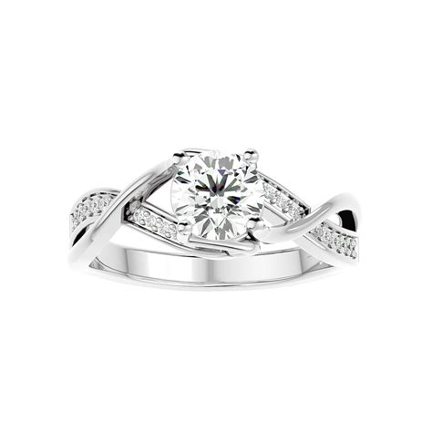 Buy Interwoven Moissanite Engagement Ring for Women | Cutiefy