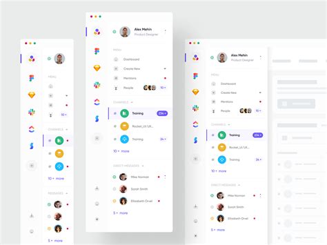 Image result for Modern Side Navigation