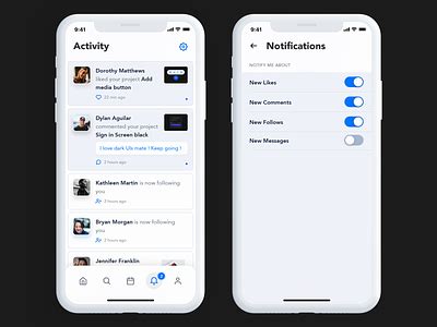 Image result for Notification Center Layout