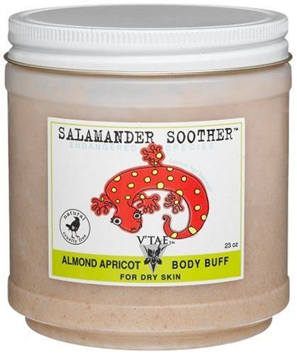 Buy V'Tae Salamander Soother Almond Apricot Body Buff, 23-Ounce Jar ...