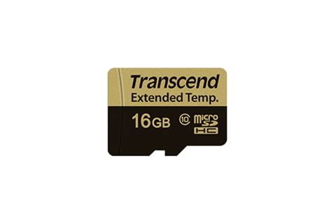 TS16GUSDC10I Transcend | Transcend 16 GB Industrial MicroSDHC Micro SD ...