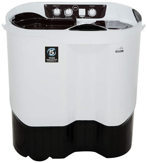 Godrej 8 kg Semi-Automatic Top Loading Washing Machine (WS EDGEPRO ...
