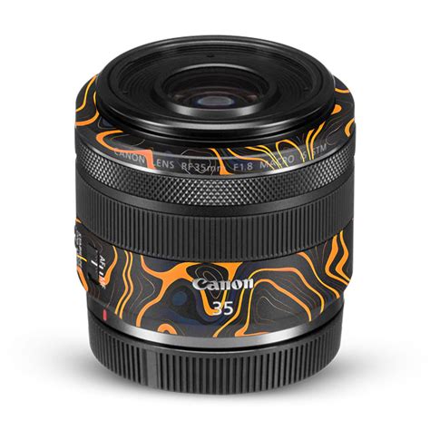 Amber Topographic Waves Canon RF 35mm f/1.8 IS Macro STM Camera Lens S