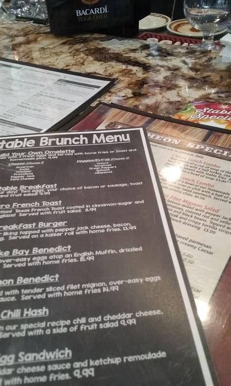 Menu at The Corner Stable BBQ, Columbia