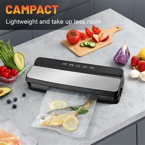 Buy Sumajuc Vacuum Sealer for Food Saving - Vac Packing Machine with ...