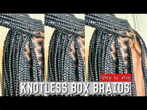 Image result for Knotless Box Braids Tutorial