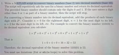 Image result for Write a Function to Convert Decimal to Binary MATLAB
