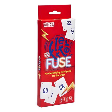 Binca Fletter Fuse - Fun Word Building Card Game for Families ...