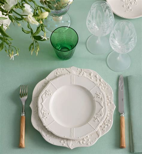 Assiette à dessert Lily Dior, ivoire | DIOR