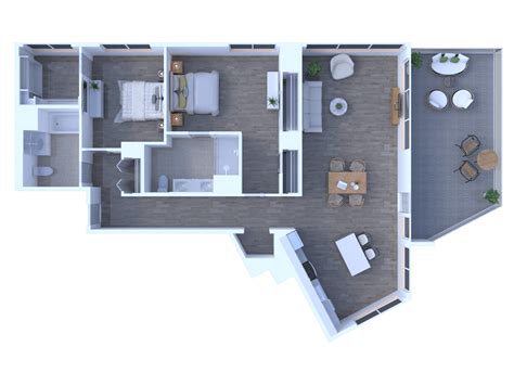 3D Floor Plan Rendering Fargo, North Dakota by The 2D3D Floor Plan ...
