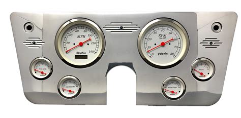 Buy 1967 1968 1969 1970 1971 1972 Chevy Truck (6) Gauge 5" Dash Cluster ...