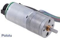 75:1 Metal Gearmotor 25Dx54L mm HP 12V with 48 CPR Encoder – MG Super Labs