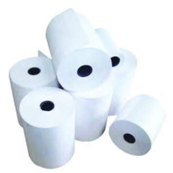 Balance Printer Sticker Label Paper Roll, Size/Dimension: 13m X 75 mm ...