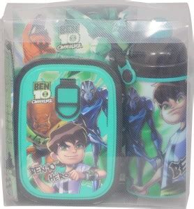 Flipkart.com | CARTOON NETWORK Ben 10 2 School Set - Lunch Box, Water ...